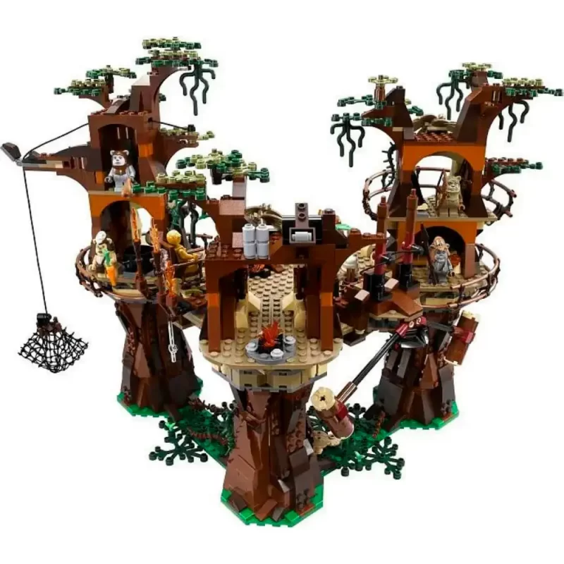 Star Wars Brick Set Ewok Village Compatible 10236 - Image 2