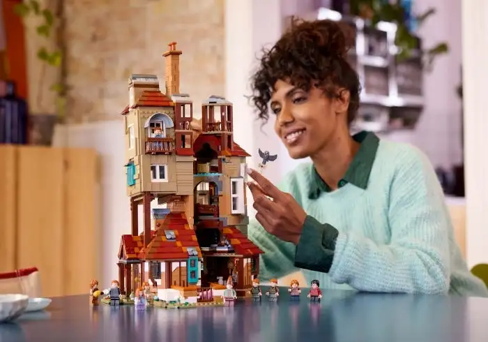 Harry Potter Brick Set Hogwarts Castle and Grounds Compatible 76419 6 Harry Potter brick set des