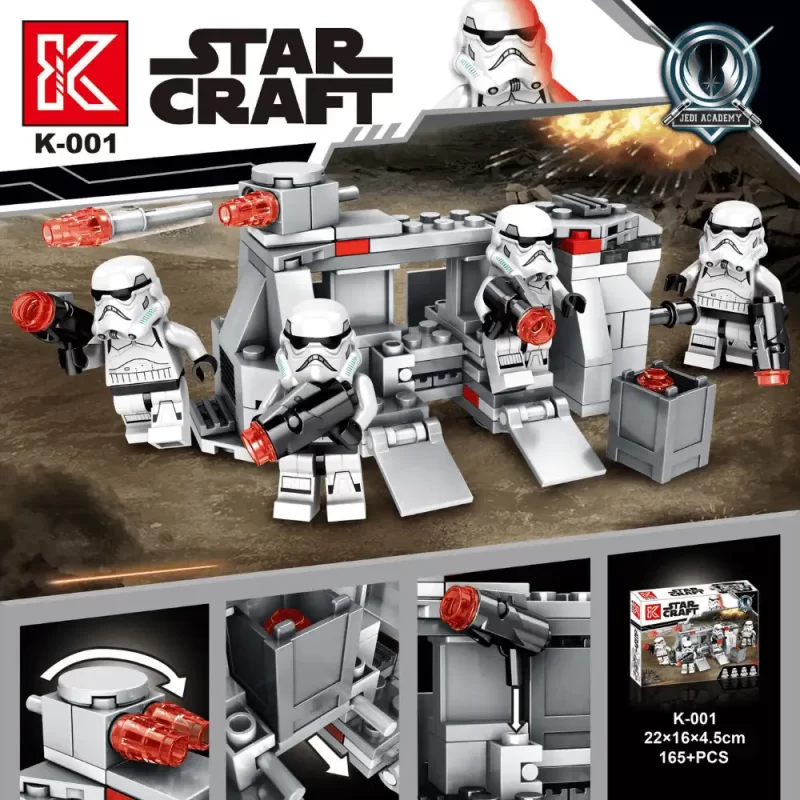 Star Wars Brick Set Battle Scene K001-K012 - Image 2