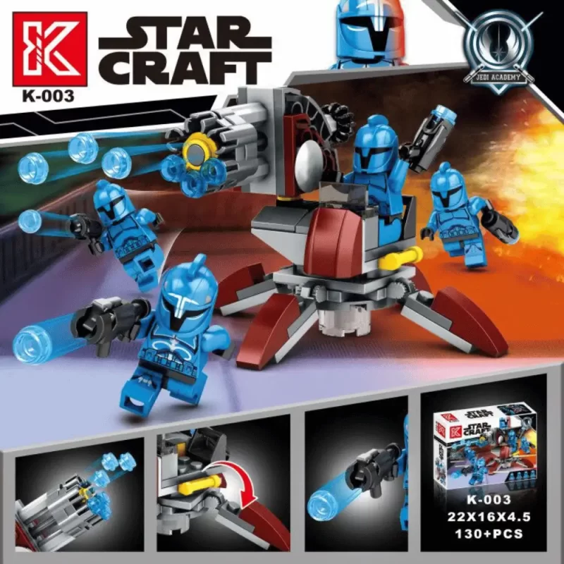 Star Wars Brick Set Battle Scene K001-K012 - Image 4