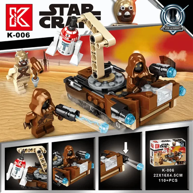 Star Wars Brick Set Battle Scene K001-K012 - Image 7