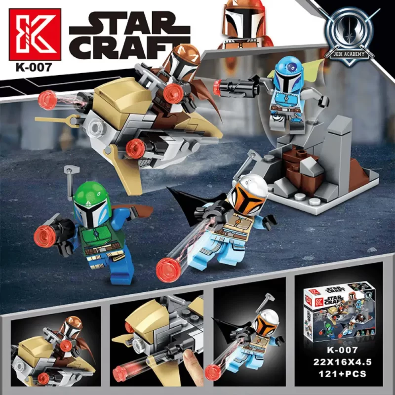 Star Wars Brick Set Battle Scene K001-K012 - Image 8