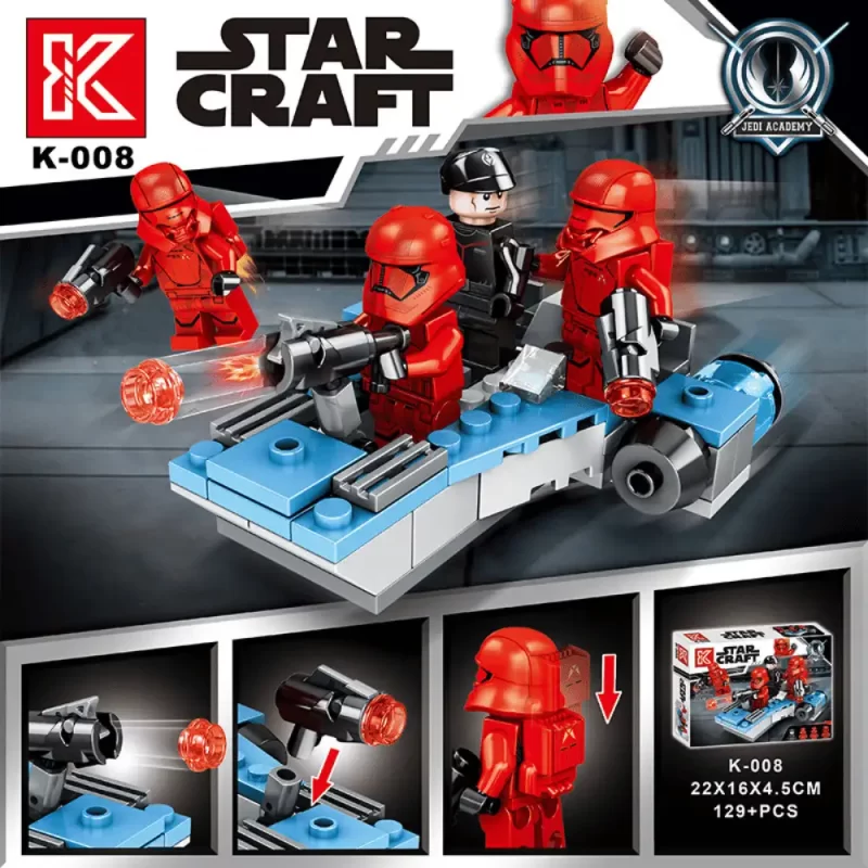 Star Wars Brick Set Battle Scene K001-K012 - Image 9