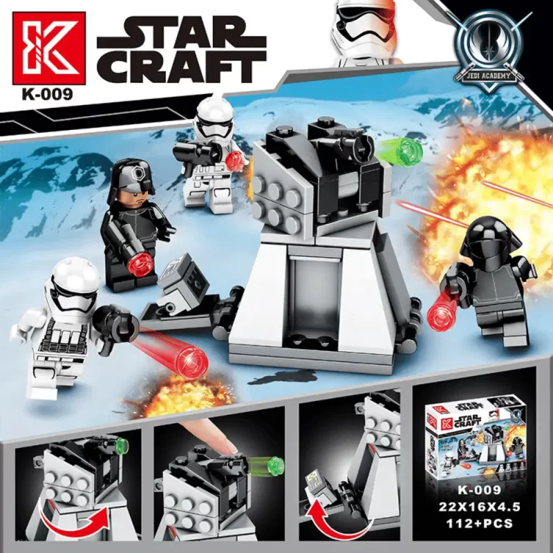 Star Wars Brick Set Battle Scene K001-K012 - Image 10