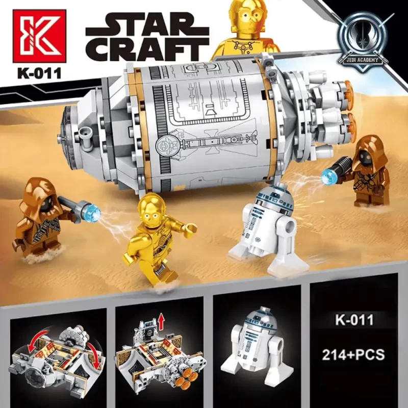 Star Wars Brick Set Battle Scene K001-K012 - Image 12