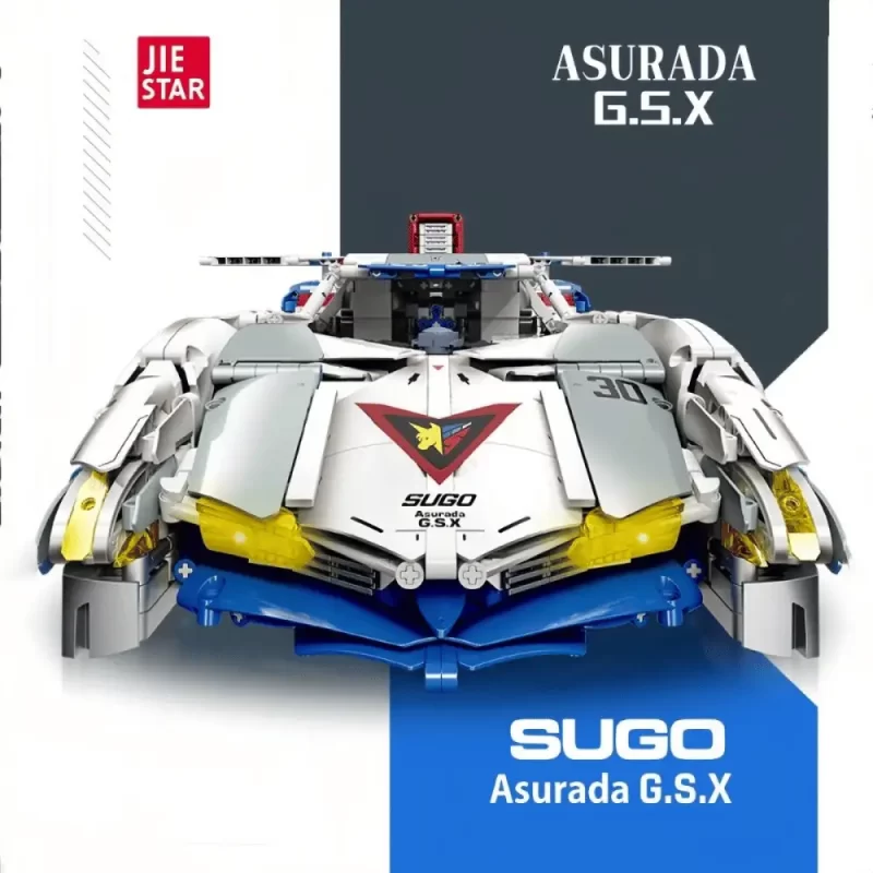 Technic Brick Set Aslada GSX Super Racing Car JIESTAR 92033